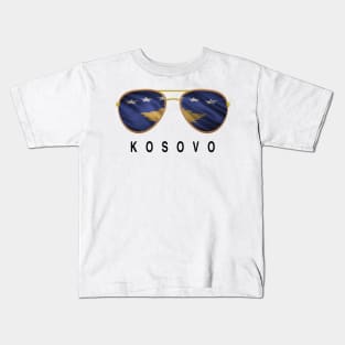 Kosovo Sunglasses, Kosovo Flag, Kosovo gift ,  Kosovar ,  Kosovan Kids T-Shirt